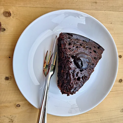 کیک خیس شکلاتی